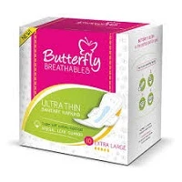 Butterfly Breathables Ultra Thin Extra Long 10pcs