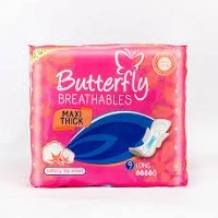 Butterfly Breathables Maxi Thick Long 9pcs