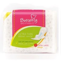 Butterfly Breathables Ultra Thin Extra Long 7pcs